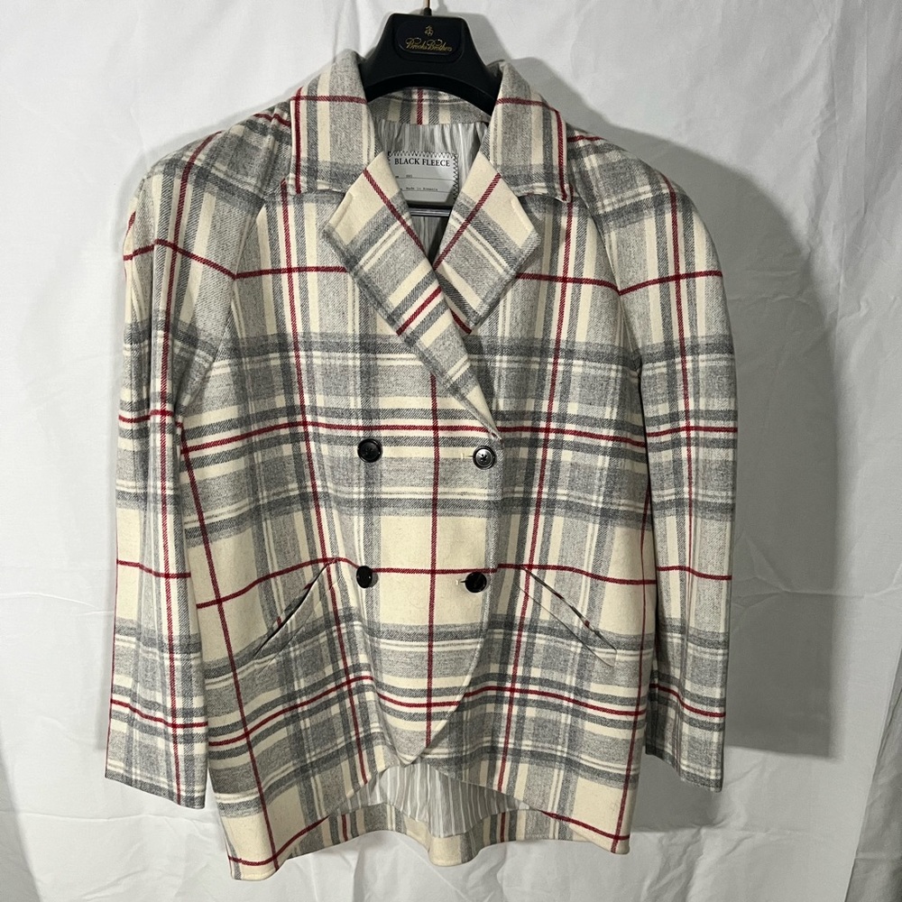 Black Fleece Brooks Brothers jacket in plaid